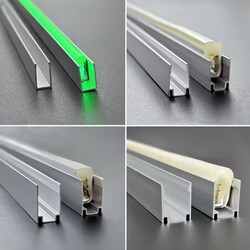 Neon Led Montaj Profili 8x16 mm - Thumbnail