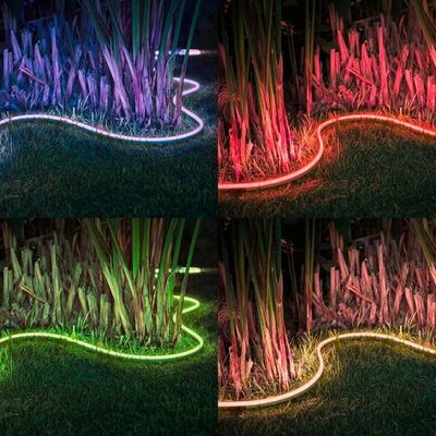 Neon Led / Yassı Tip / Metrede 60 Led / 12 Volt / Dış Mekan İP65 / RGB (Çok Renkli) / 6x12mm