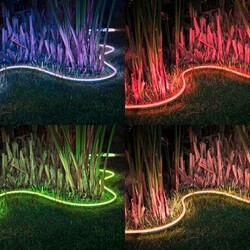 Neon Led / Yassı Tip / Metrede 60 Led / 12 Volt / Dış Mekan İP65 / RGB PİXEL Ws2811 (Akan Animasyonlu) / 6x12mm - Thumbnail