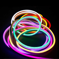 Neon Led / Yassı Tip / Metrede 120 Led / 220 Volt / Dış Mekan İP65 / TEK RENK - Thumbnail