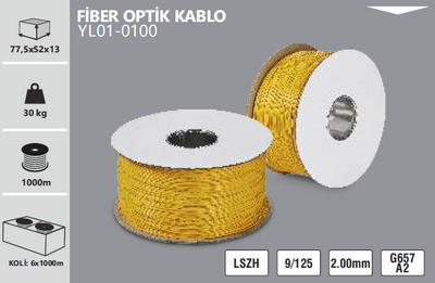 Noas YL01-100 Fiber Optik Kablo