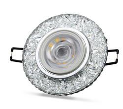 NOAS - Noas YL65-1677 Hektor Led Çerçeveli 3 Watt Dekoratif Kristal Cam