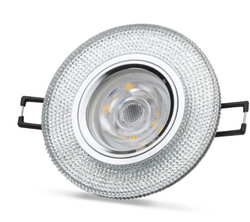 NOAS - Noas YL65-1707 Lita Led Çerçeveli 3 Watt Dekoratif Kristal Cam