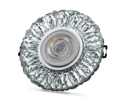 NOAS - Noas YL65-1717 Lodos Led Çerçeveli 3 Watt Dekoratif Kristal Cam