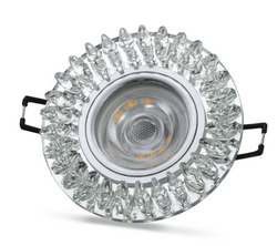 NOAS - Noas YL65-1727 Troya Led Çerçeveli 3 Watt Dekoratif Kristal Cam