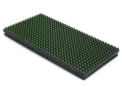  - P10 Yeşil Kayan Yazı Led Tabela