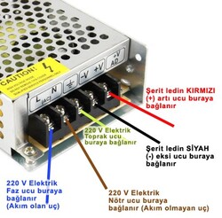 PCB LED / 5630 / İÇ MEKAN / 12V / 1 METRE / YL57-3001 - Thumbnail