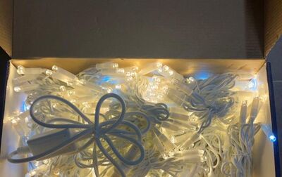 Perde Led │ 200*100 Cm │ Dış Mekan │ Eklenebilir │ Çakar Animasyonlu │ 200 Led │ 8 mm Led - 6