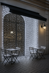 LEDAVM - Perde Led │ 200*300 Cm │ İç Mekan │ Sabit Yanar │ 8 mm Led (1)