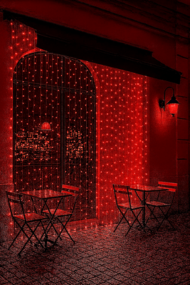 Perde Led │ 200*300 Cm │ İç Mekan │ Sabit Yanar │ 8 mm Led