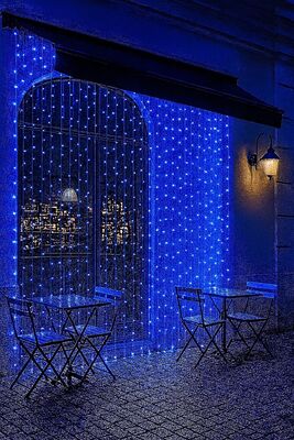 Perde Led │ 200*300 Cm │ İç Mekan │ Sabit Yanar │ 8 mm Led