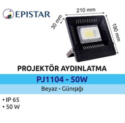 POWERLÜX - PJD1104-50W Slim Led Projektör 50 Watt (1)