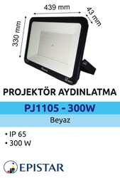 POWERLÜX - PJD1105-300W Slim Led Projektör 300 Watt (1)