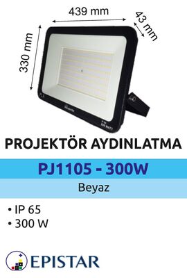 PJD1105-300W Slim Led Projektör 300 Watt