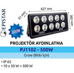 POWERLÜX - PJG1102-500W Slim Led Projektör 500 Watt (1)