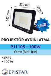 POWERLÜX - PJG1105-100W Slim Led Projektör 100 Watt (1)