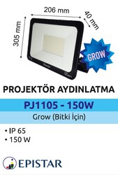 POWERLÜX - PJG1105-150W Slim Led Projektör 150 Watt (1)