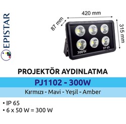 POWERLÜX - PJR1102-300W Slim Led Projektör 300 Watt (1)