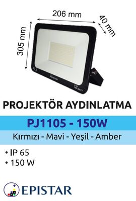 PJR1105-150W Slim Led Projektör 150 Watt