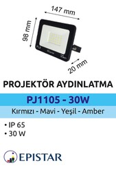 POWERLÜX - PJR1105-30W Slim Led Projektör 30 Watt (1)