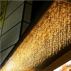  - Saçak Led / 2x1 Metre / Pırıltı Animasyonlu / Eklenebilir / IP44 İÇ MEKAN (1)