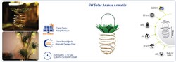 Solar Led / Ananas / 5 w / ip67 - Thumbnail