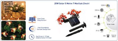 Solar Led / Arı / 5 w / ip67 