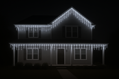 Saçak Led │ 200*70*50*30 Cm │ Dış Mekan │ Eklenebilir │ Sabit Yanar │ 8 mm Led